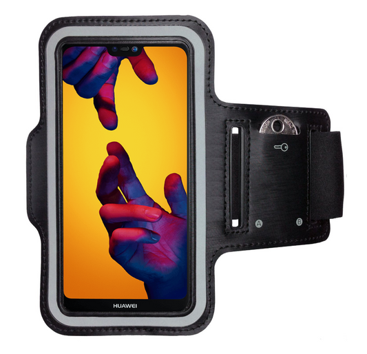 Huawei P20 Lite Handy Sport Armband Hülle Sportarmband Laufhülle Etui