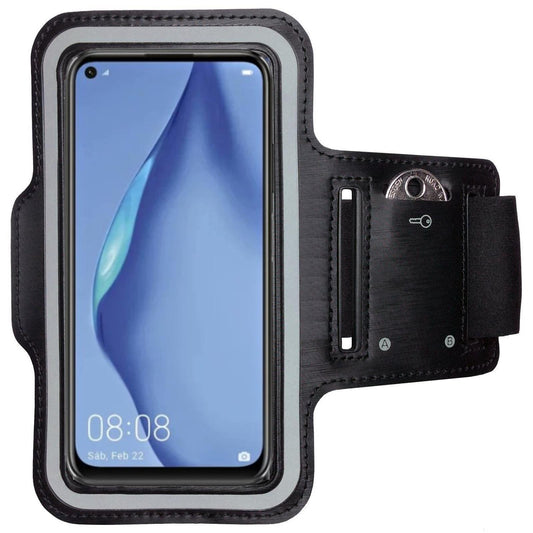 Huawei P40 Lite Sport Fitness Armband Handy Tasche Jogging Lauf Hülle
