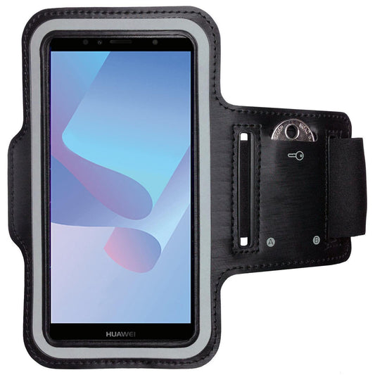 Huawei Y6 2018 Sportarmband Handy Fitness Sport Armband Jogging Tasche