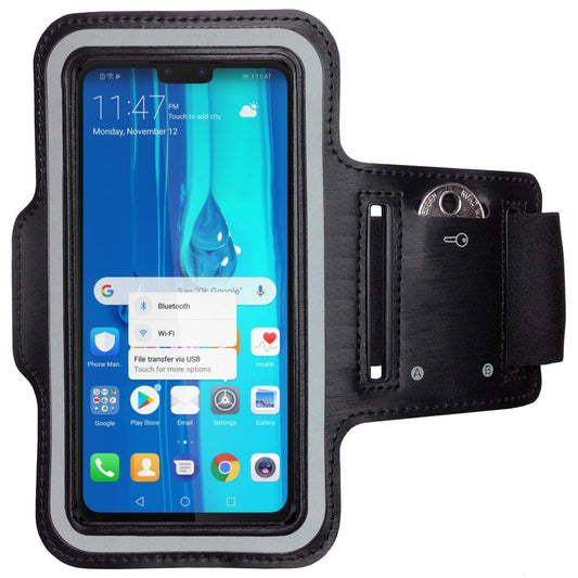 Huawei Y9 (2019) Handy Sport Armband Hülle Sportarmband Tasche