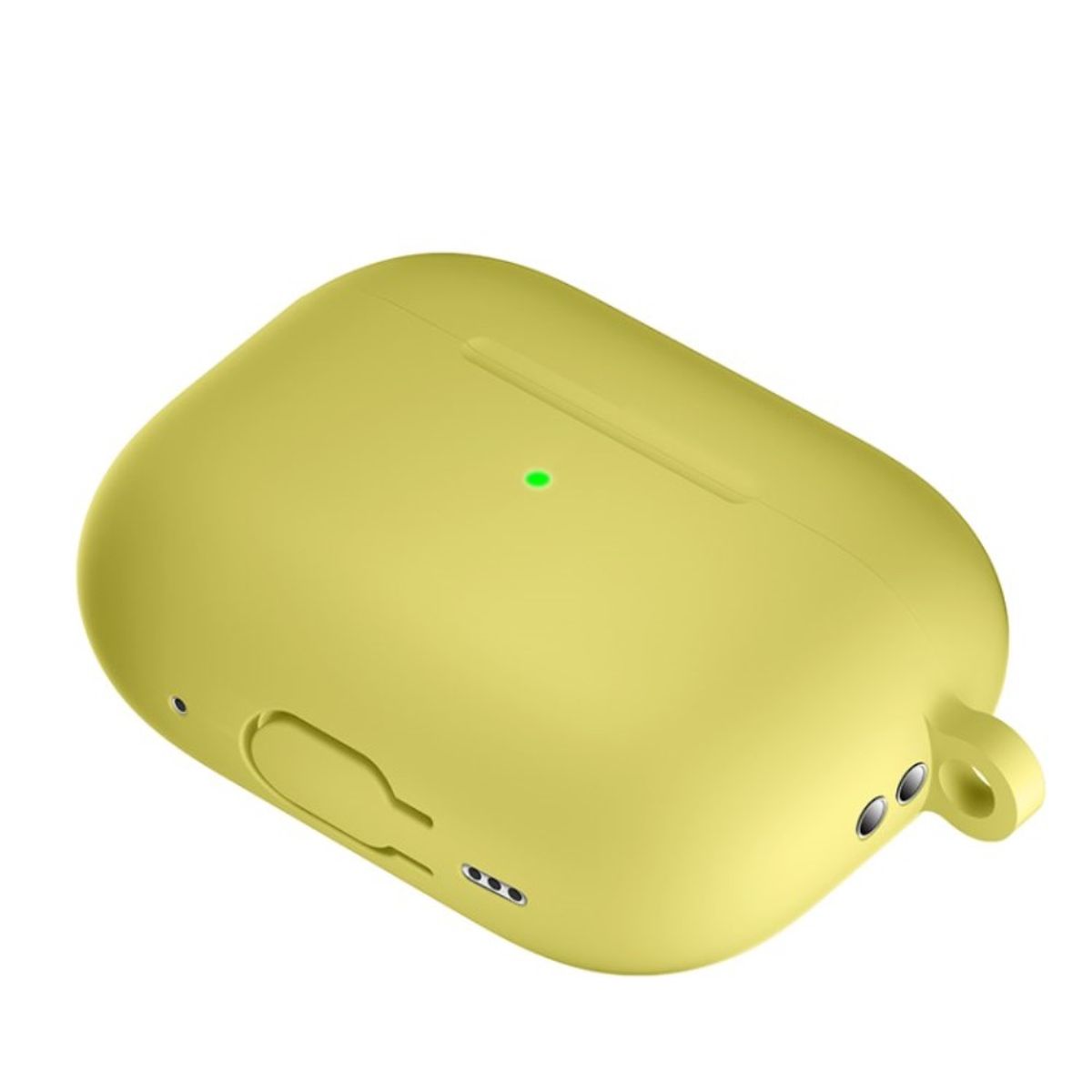 Hülle für Apple AirPods Pro 2 Silikon Case Cover Etui Bumper Schutzhülle Gelb