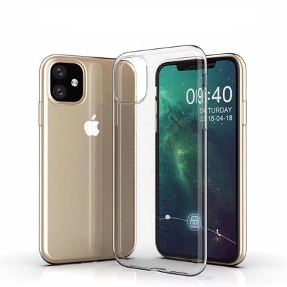 Hülle für Apple iPhone 11 [6,1 Zoll] Handyhülle Silikon Case Schutzhülle transparent