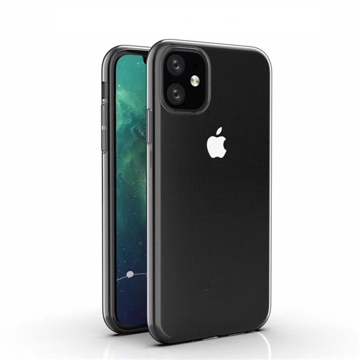 Hülle für Apple iPhone 11 [6,1 Zoll] Handyhülle Silikon Case Schutzhülle transparent