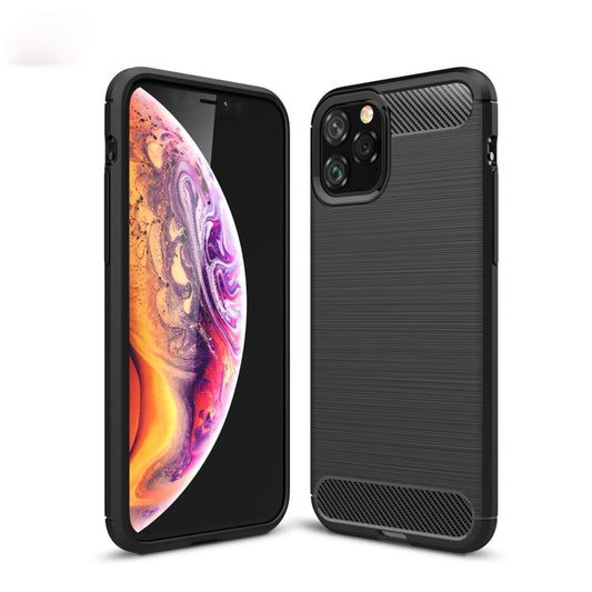 Hülle für Apple iPhone 11 Pro [5,8 Zoll] Handyhülle Schutzhülle Carbon