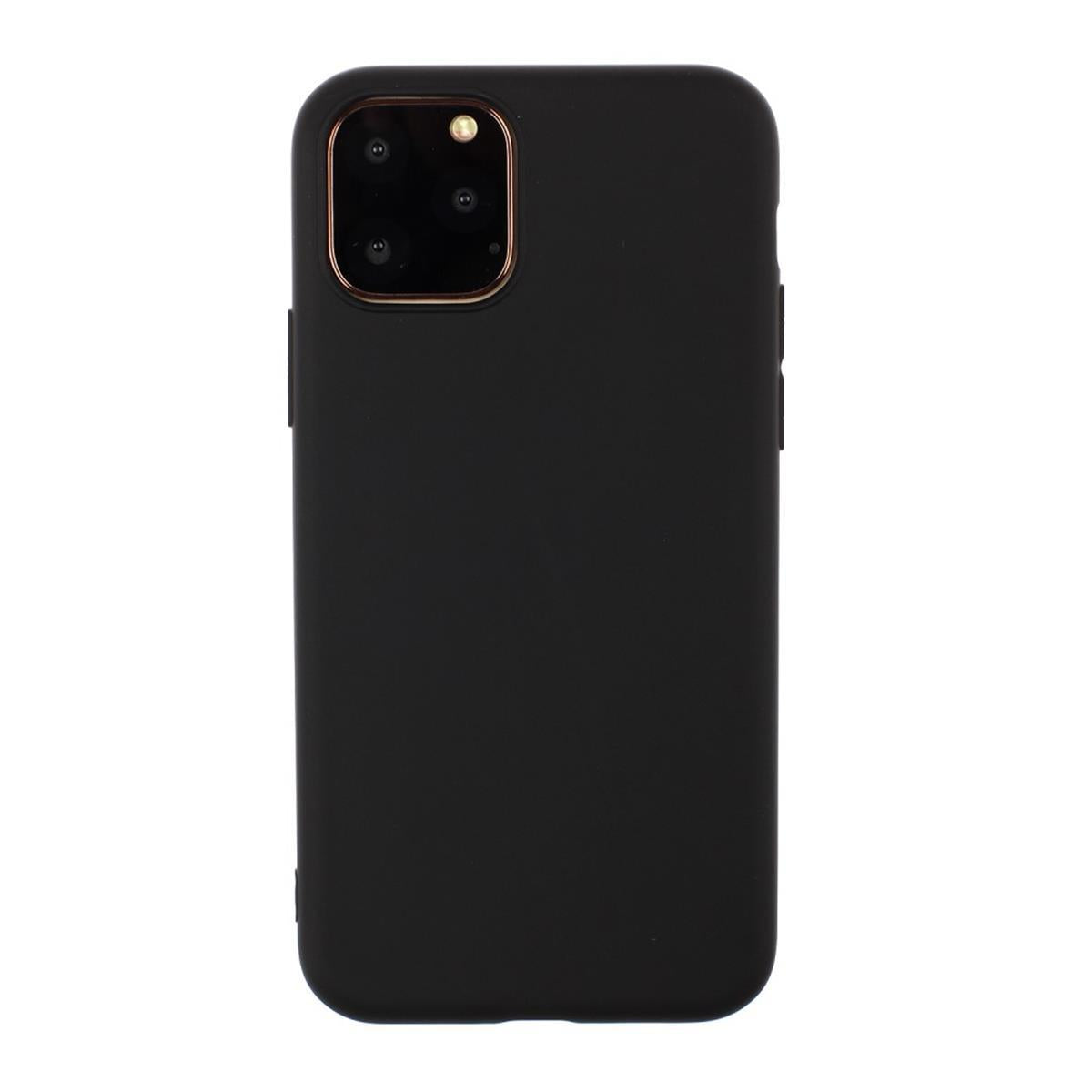 Hülle für Apple iPhone 11 Pro [5,8 Zoll] Handyhülle Silikon Case Cover Schwarz