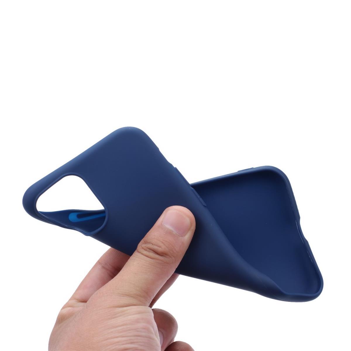 Hülle für Apple iPhone 11 Pro [5,8 Zoll] Handyhülle Silikon Cover Case Etui Blau