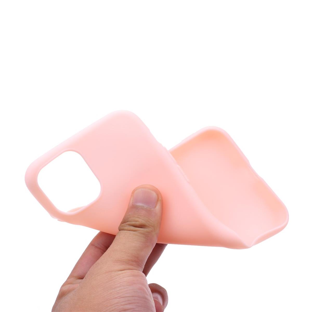 Hülle für Apple iPhone 11 Pro [5,8 Zoll] Handyhülle Silikon Cover Case Etui Rosa