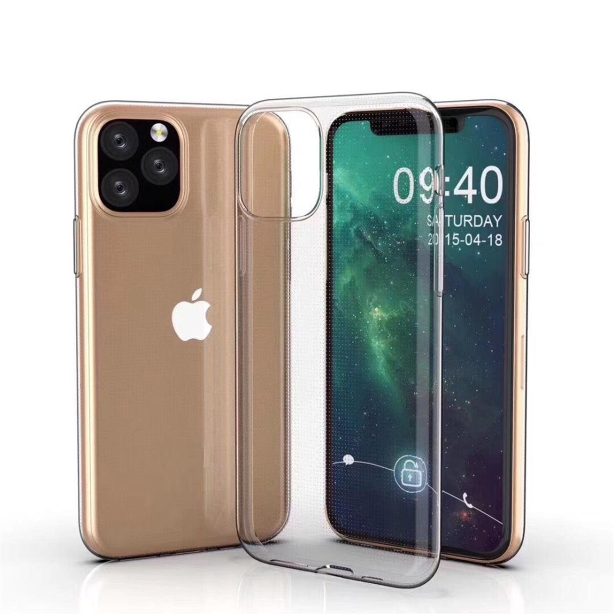 Hülle für Apple iPhone 11 Pro [5,8 Zoll] Handyhülle Soft Case Schutzhülle transparent