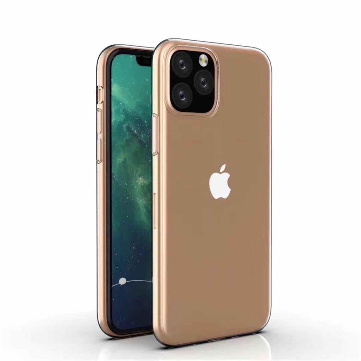 Hülle für Apple iPhone 11 Pro [5,8 Zoll] Handyhülle Soft Case Schutzhülle transparent