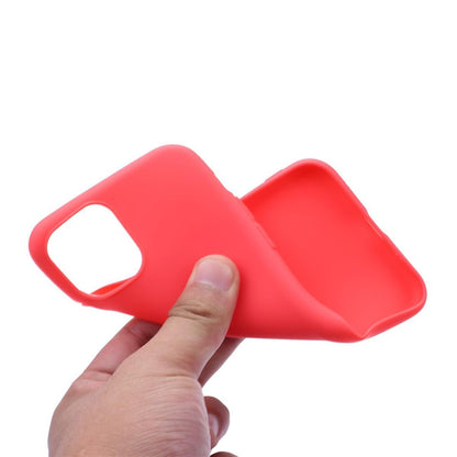 Hülle für Apple iPhone 11 Pro Max [6,5 Zoll] Handyhülle Silikon Cover Case Rot