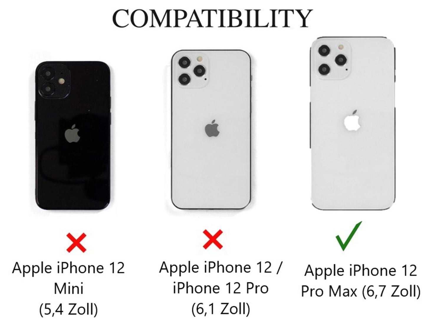 Hülle für Apple iPhone 12 Pro Max Handyhülle Band Handykette Kordel Schnur Oliv Grün