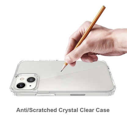 Hülle für Apple iPhone 13 Handyhülle Hybrid Silikon Case Bumper Cover Klar