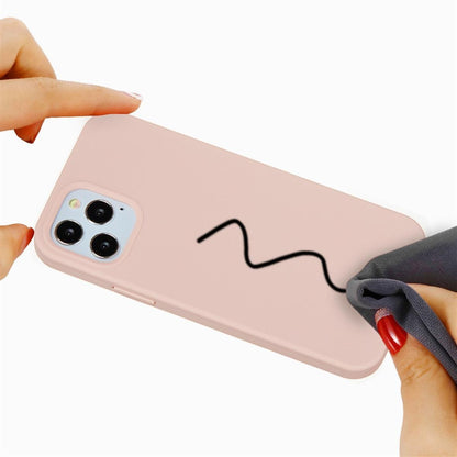 Hülle für Apple iPhone 13 Pro [6,1 Zoll] Handy Silikon Case Cover Etui Matt Rosa