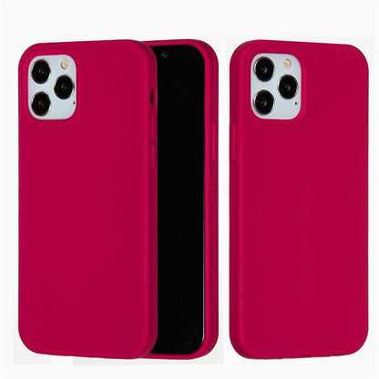 Hülle für Apple iPhone 13 Pro [6,1 Zoll] Handy Silikon Case Cover Etui Matt Rot