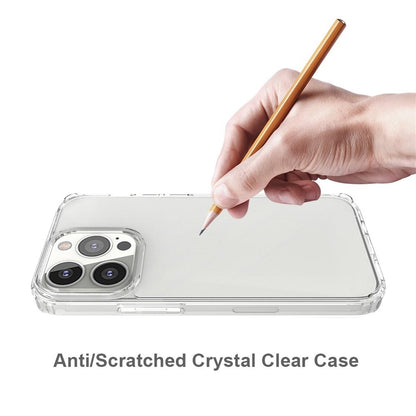Hülle für Apple iPhone 13 Pro Handyhülle Hybrid Silikon Case Bumper Cover Klar