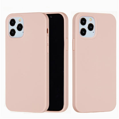 Hülle für Apple iPhone 13 Pro Max [6,7 Zoll] Handy Silikon Case Cover Matt Rosa