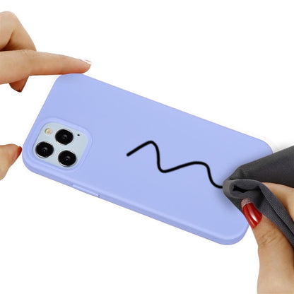 Hülle für Apple iPhone 13 Pro Max [6,7 Zoll] Handy Silikon Case Matt Flieder