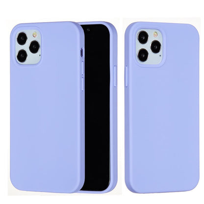 Hülle für Apple iPhone 13 Pro Max [6,7 Zoll] Handy Silikon Case Matt Flieder