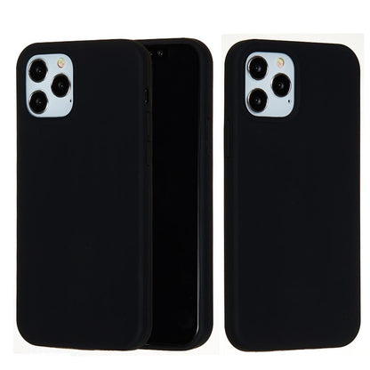 Hülle für Apple iPhone 13 Pro Max [6,7 Zoll] Handy Silikon Case Matt Schwarz
