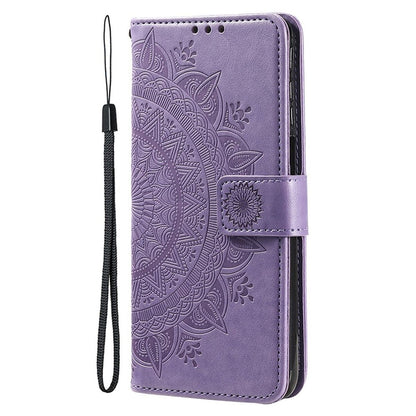 Hülle für Apple iPhone 14 Handyhülle Flip Cover Handy Tasche Case Mandala Lila