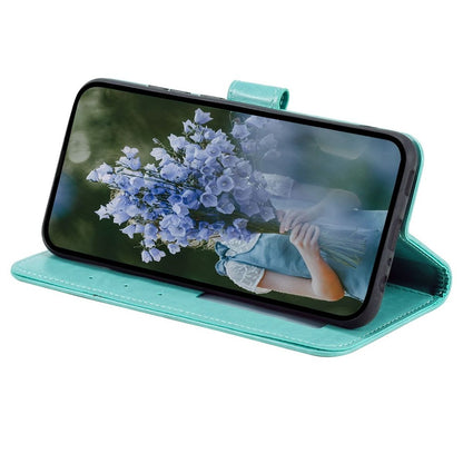 Hülle für Apple iPhone 14 Plus Handyhülle Flip Case Handy Cover Mandala Grün