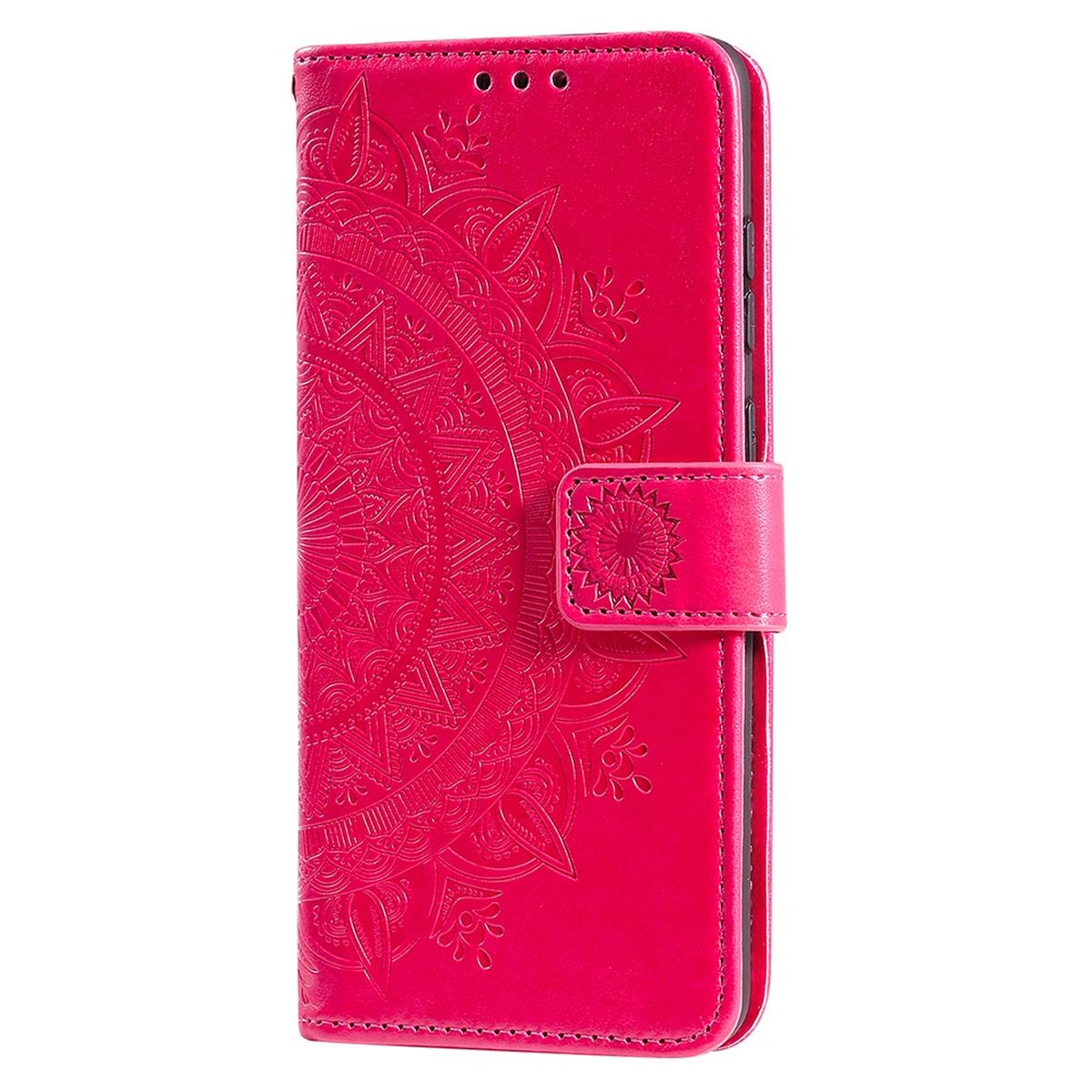 Hülle für Google Pixel 7 Handyhülle Flip Case Cover Schutzhülle Mandala Pink