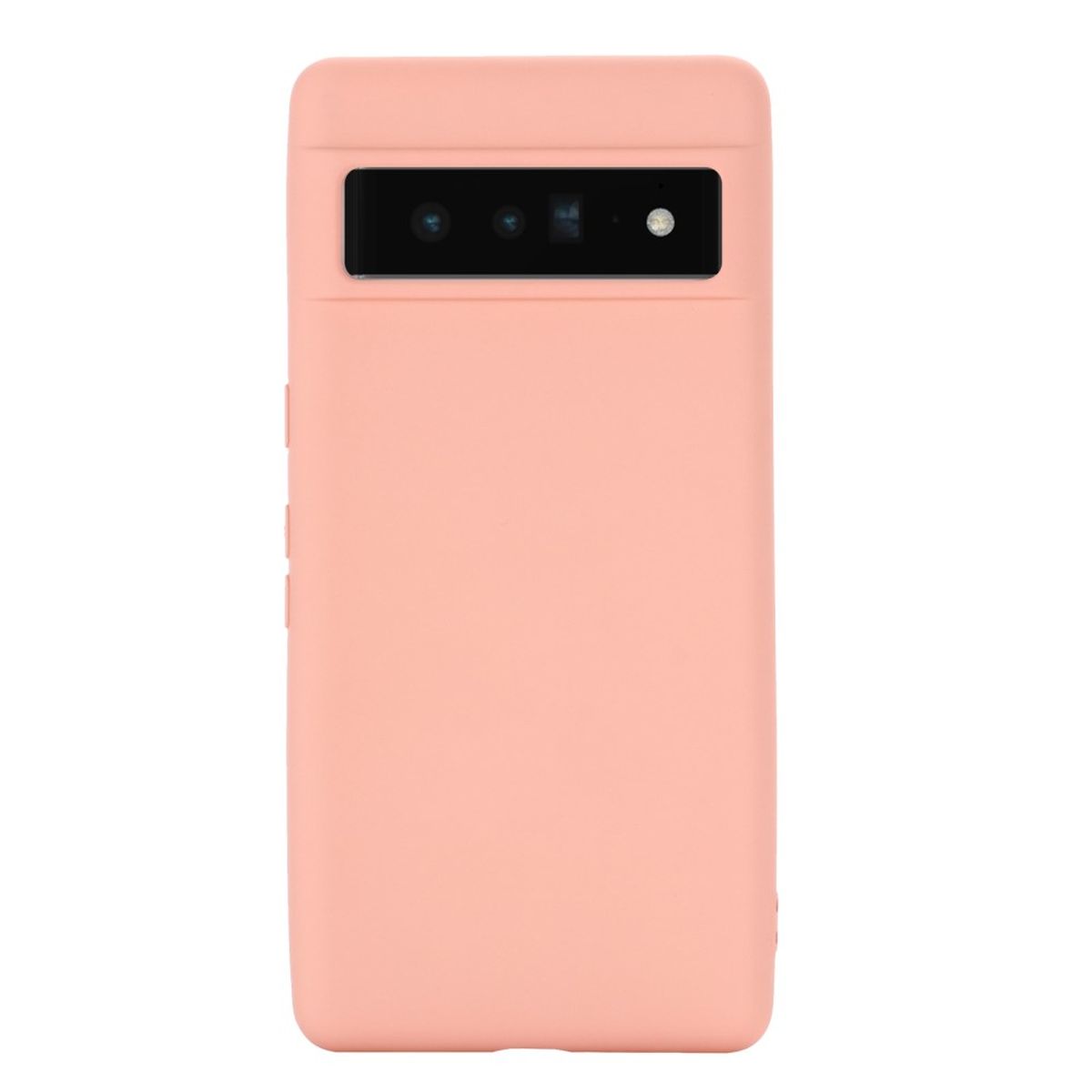 Hülle für Google Pixel 7 Handyhülle Silikon Case Cover Handy Bumper Matt Rosa