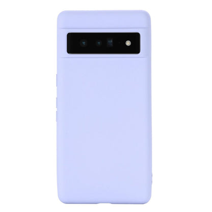 Hülle für Google Pixel 7 Pro Handyhülle Silikon Case Bumper Cover Matt Flieder