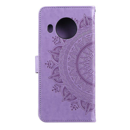 Hülle für Nokia X10/X20 Handyhülle Flip Case Cover Schutzhülle Etui Mandala Lila