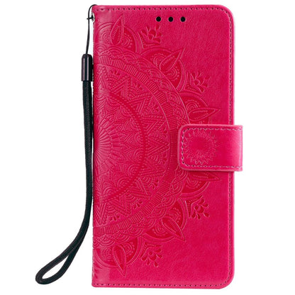 Hülle für Nokia X10/X20 Handyhülle Flip Case Cover Schutzhülle Etui Mandala Pink