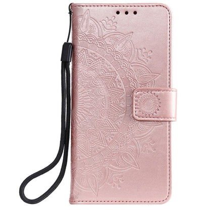 Hülle für Nokia X10/X20 Handyhülle Flip Case Cover Schutzhülle Mandala Rosegold