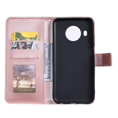 Hülle für Nokia X10/X20 Handyhülle Flip Case Cover Schutzhülle Mandala Rosegold