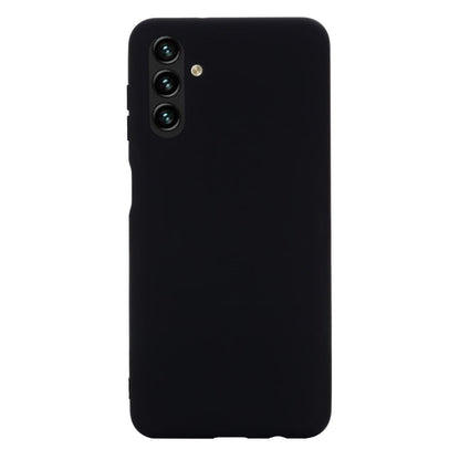 Hülle für Samsung Galaxy A13 5G/A04s Handyhülle Silikon Case Cover Matt Schwarz