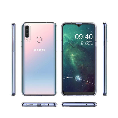 Hülle für Samsung Galaxy A20s Handyhülle Silikon Cover Case Tasche Transparent