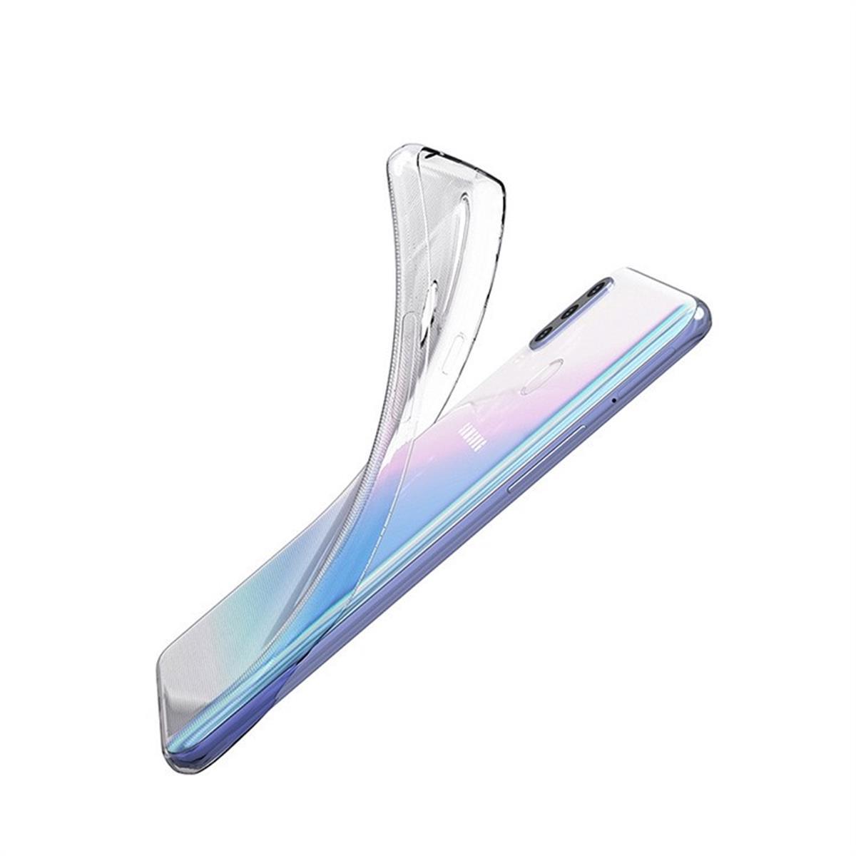 Hülle für Samsung Galaxy A20s Handyhülle Silikon Cover Case Tasche Transparent