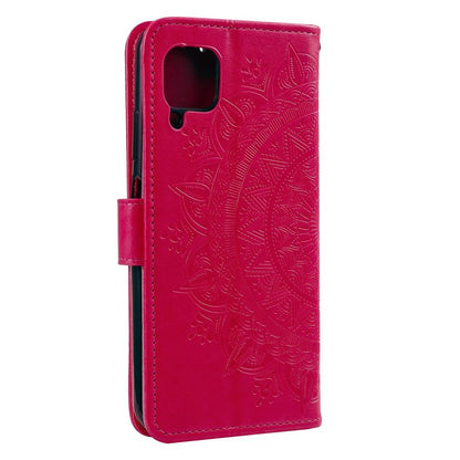 Hülle für Samsung Galaxy A22 4G Handyhülle Flip Case Cover Tasche Mandala Pink