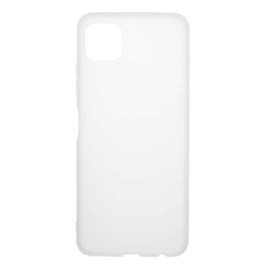 Hülle für Samsung Galaxy A22 5G Handyhülle Silikon Case Cover Bumper Matt Weiß