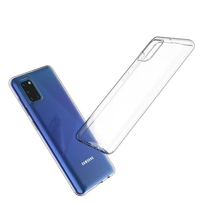 Hülle für Samsung Galaxy A31 Handyhülle Silikon Cover Case Bumper Transparent
