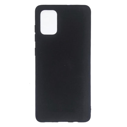 Hülle für Samsung Galaxy A32 4G Handy Silikon Case Cover Bumper Matt Schwarz