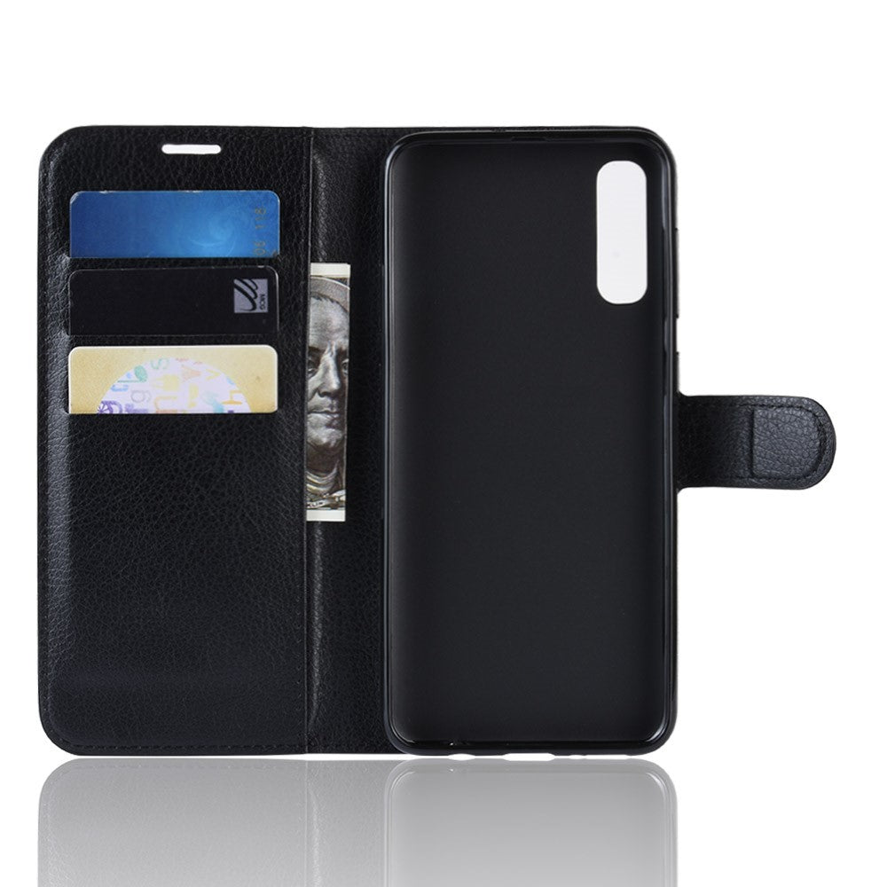 Hülle für Samsung Galaxy A50/A30s Handyhülle Flip Case Cover Bumper Tasche Schwarz - CoverKingz
