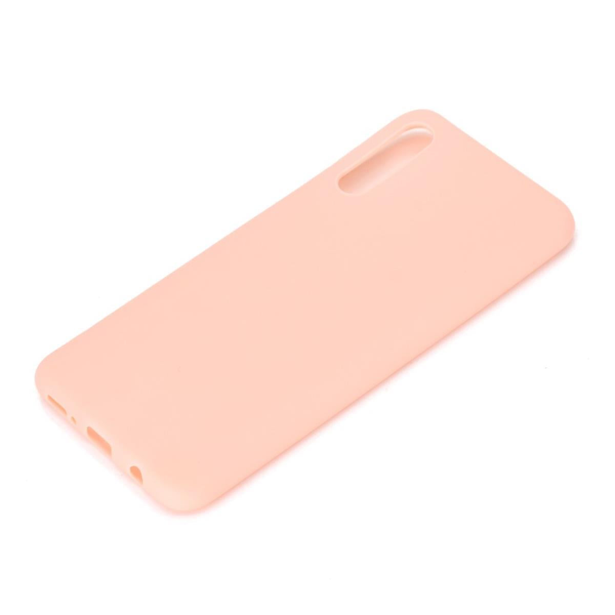 Hülle für Samsung Galaxy A50/A30s Handyhülle Silikon Case Cover Handytasche matt Rosa - CoverKingz
