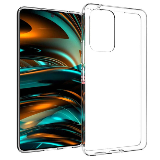 Hülle für Samsung Galaxy A53 5G Handyhülle Silikon Cover Case Bumper Etui klar