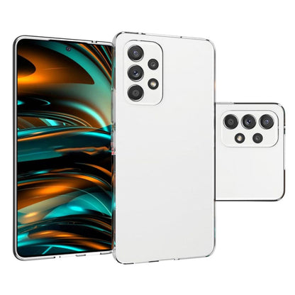 Hülle für Samsung Galaxy A53 5G Handyhülle Silikon Cover Case Bumper Etui klar