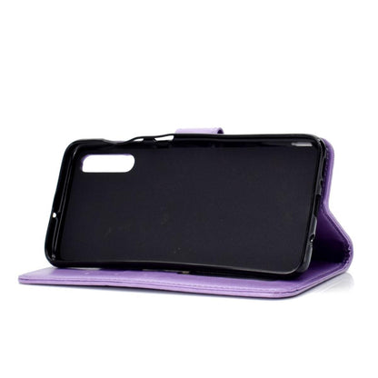 Hülle für Samsung Galaxy A70 Handyhülle Schutz Tasche Case Etui Cover Mandala Lila