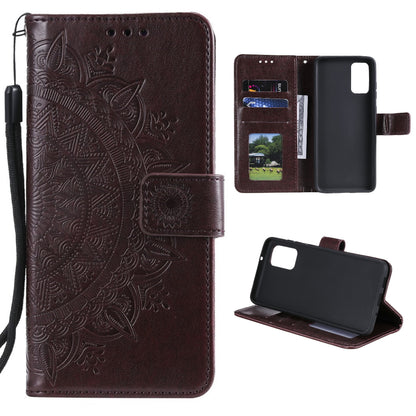 Hülle für Samsung Galaxy A72 Handyhülle Flip Case Cover Schutzhülle Etui Tasche Mandala
