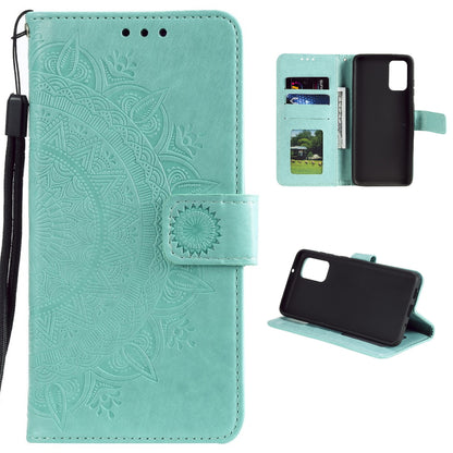 Hülle für Samsung Galaxy A72 Handyhülle Flip Case Cover Schutzhülle Etui Tasche Mandala