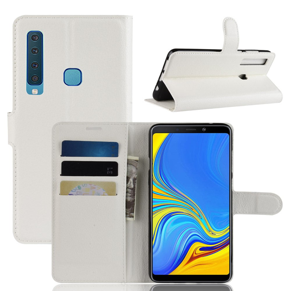 Hülle für Samsung Galaxy A9 (2018) Handyhülle Flip Cover Handy-Schutztasche Weiß - CoverKingz