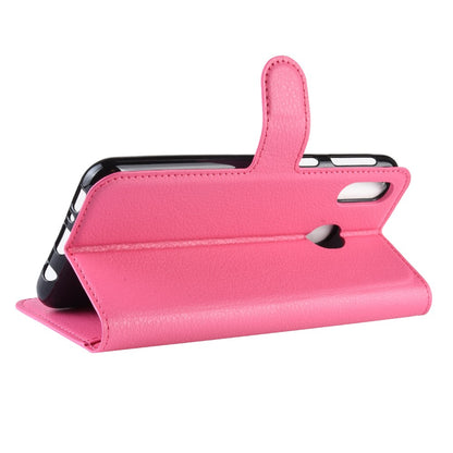 Hülle für Samsung Galaxy M20 Handyhülle Flip Case Schutzhülle Cover Tasche Rosa