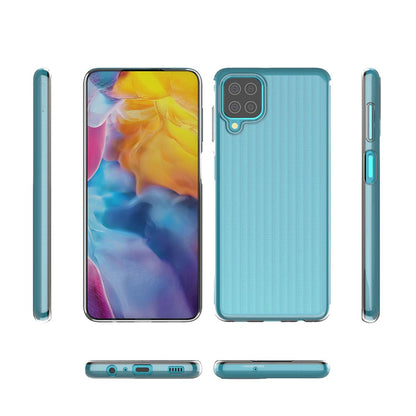 Hülle für Samsung Galaxy M22 Handyhülle Silikon Cover Case Bumper Etui klar