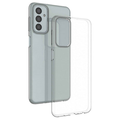 Hülle für Samsung Galaxy M23 Handyhülle Silikon Cover Case Bumper Softcase Klar